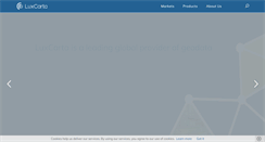 Desktop Screenshot of luxcarta.com